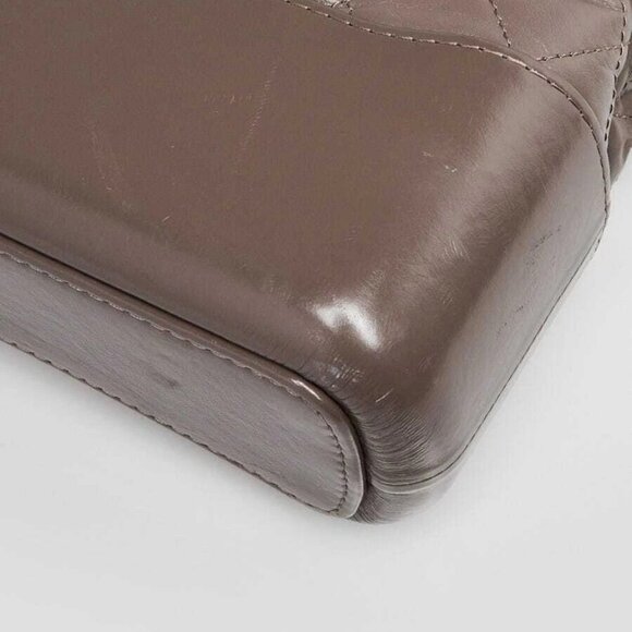 Chanel Grey Calfskin Leather Medium Gabrielle Hobo Bag - Picture 4 of 11